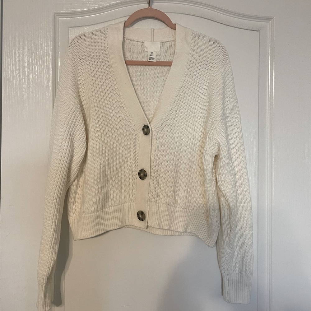 H&M Rib Knit Cardigan